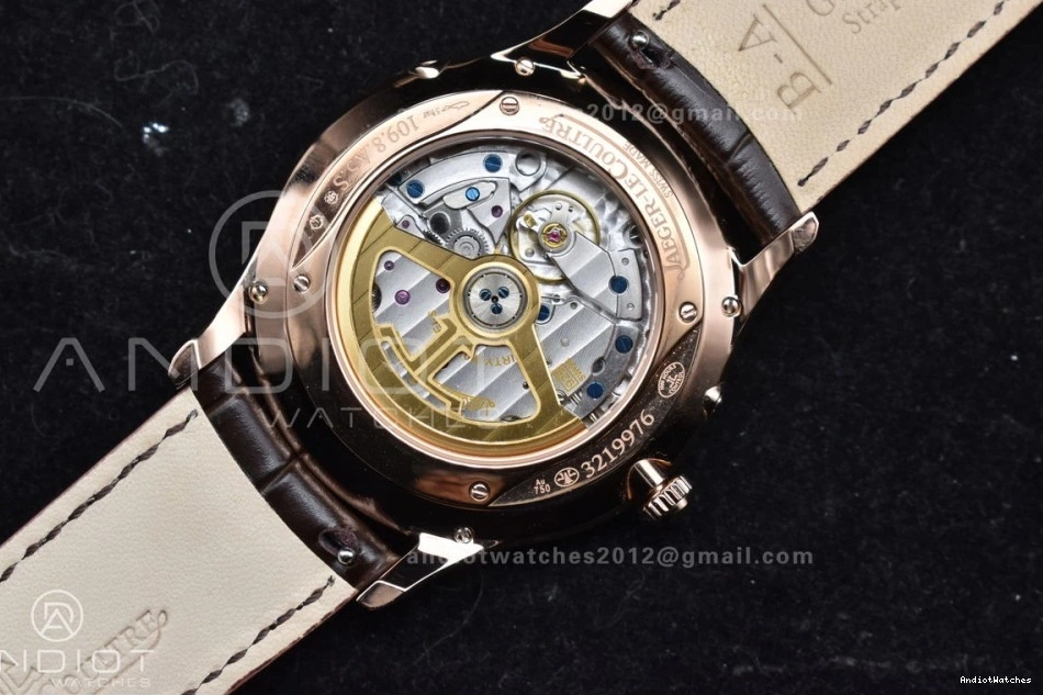 SA925 FreshLook Edition 1:1 Thin Master White Ultra Leather 908 Clone Best Moon Super on Dial APSF RG Strap Brown 0204